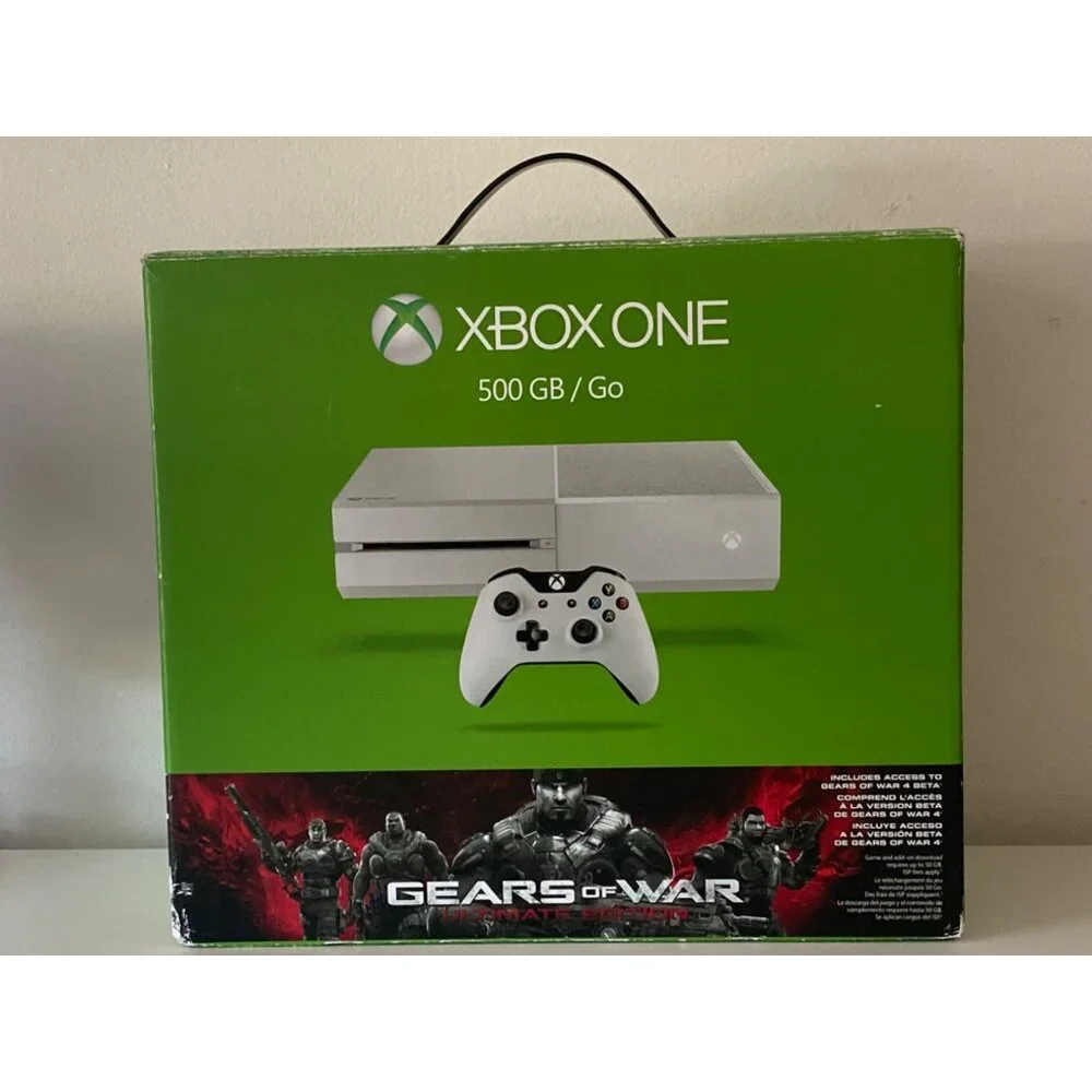 Microsoft Xbox One 500GB Console Gears of War Ultimate Edition Bundle Open Box U